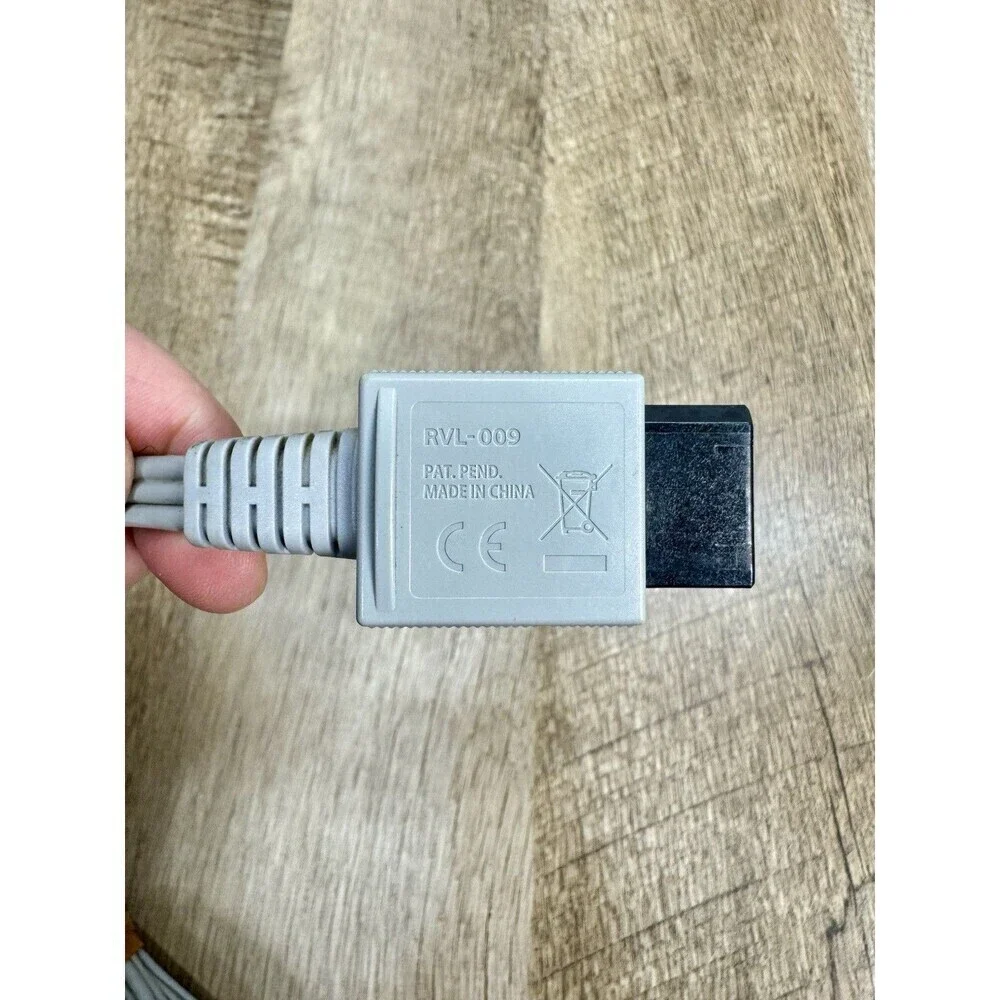 Original Genuine Nintendo Wii Wii U AV Video Composite Cable Cord OEM RVL-009